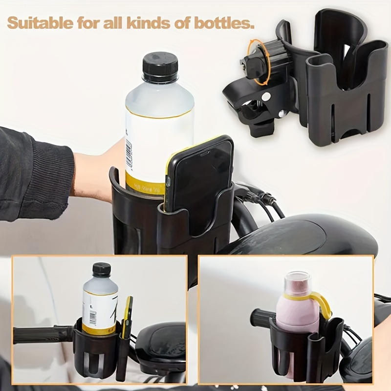 Stroller Accessories - 2-in-1 Universal Stroller Water Cup Holder
