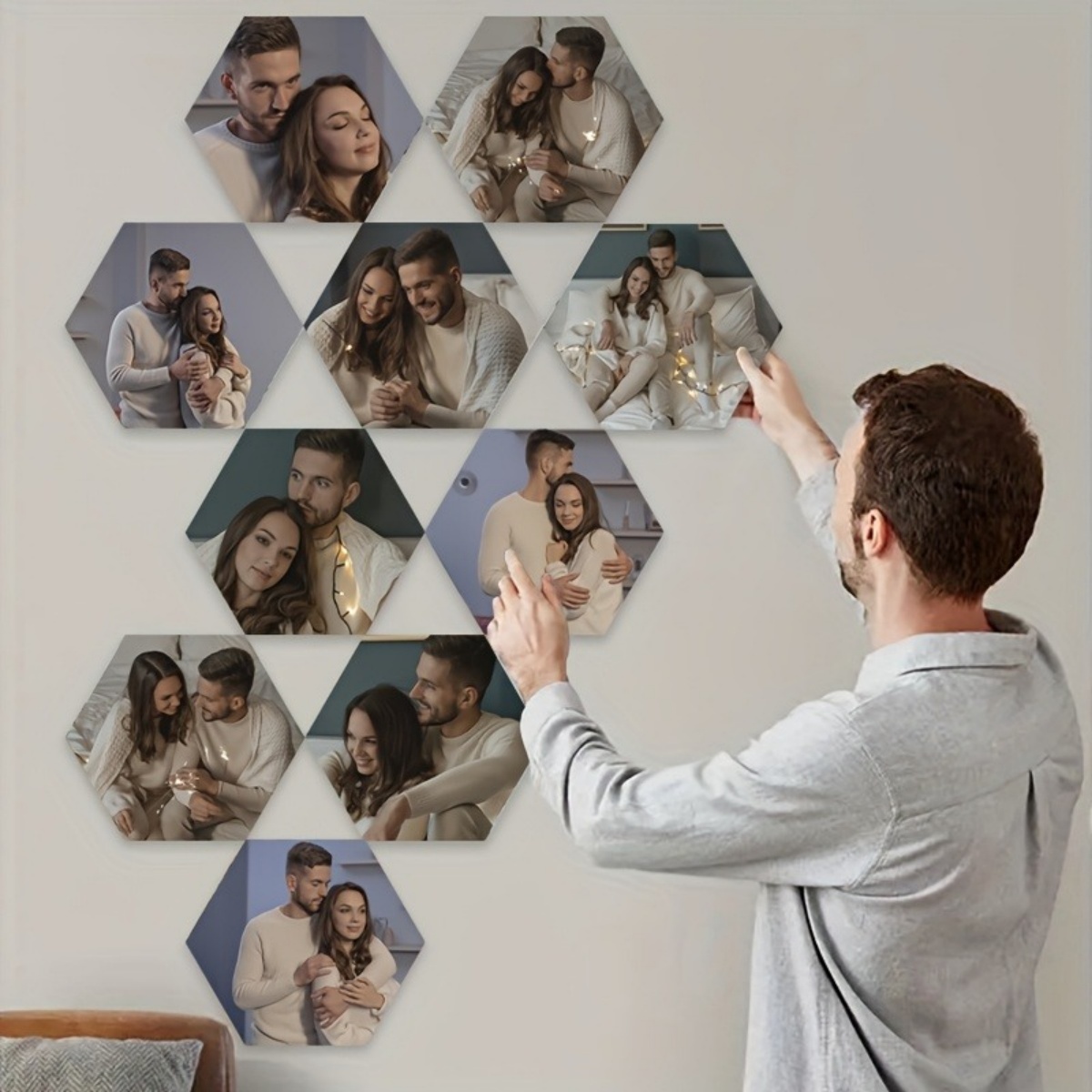 Baby Products Decoration - Custom Wall Decor — Modern Hexagonal