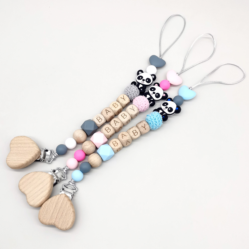 Wooden Personalized Baby Pacif - Baby Product recension och pris