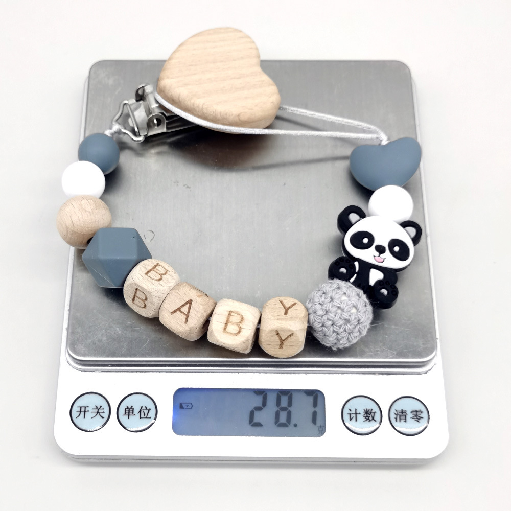 Wooden Personalized Baby Pacif - Baby Product recension och pris