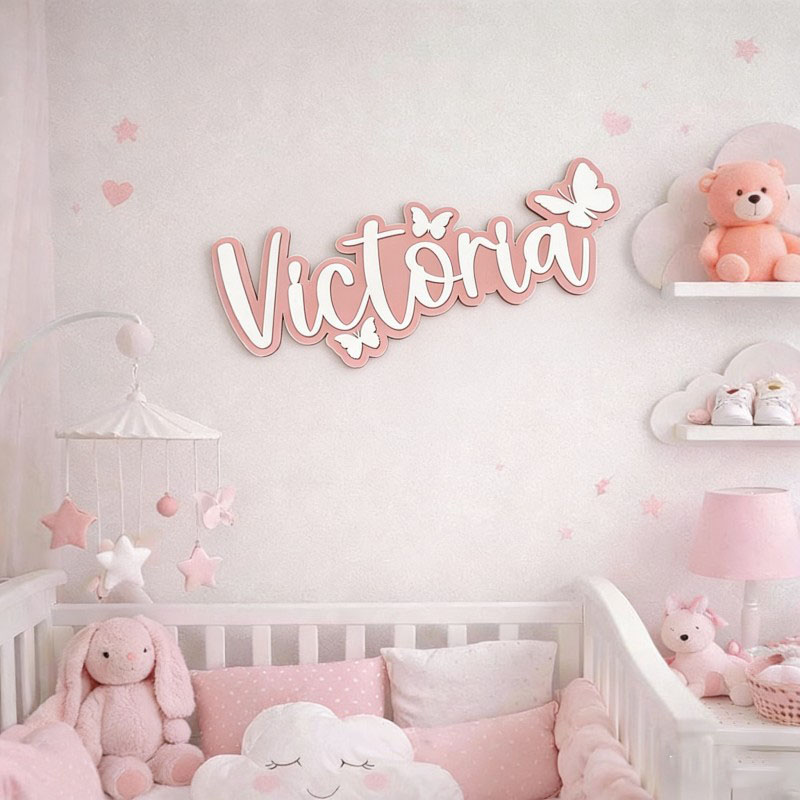 1Pc Custom Cartoon Butterfly N - Baby Products Decoration recension och pris