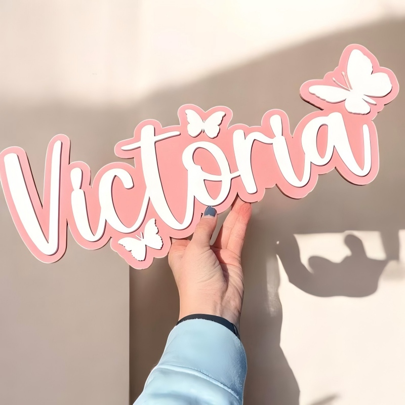 1Pc Custom Cartoon Butterfly N - Baby Products Decoration recension och pris