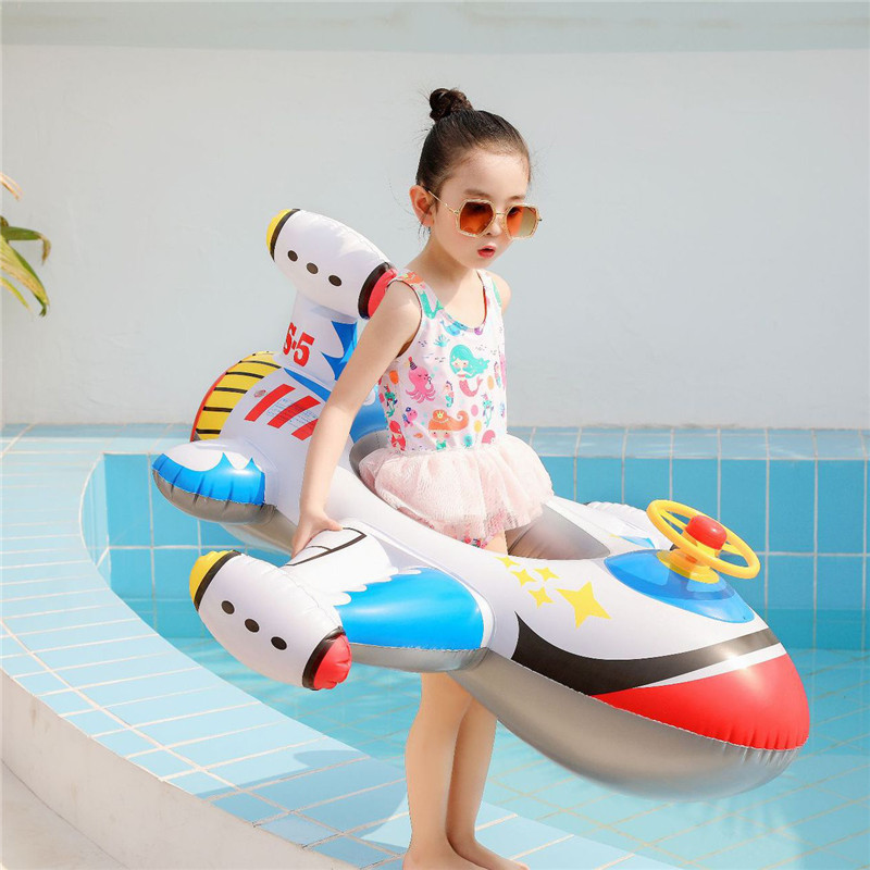 Baby Swimming Circle Airplane  - Baby Products For Summer recension och pris