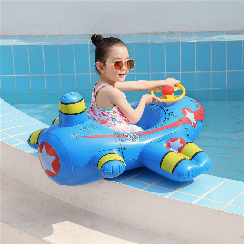 Baby Swimming Circle Airplane  - Baby Products For Summer recension och pris