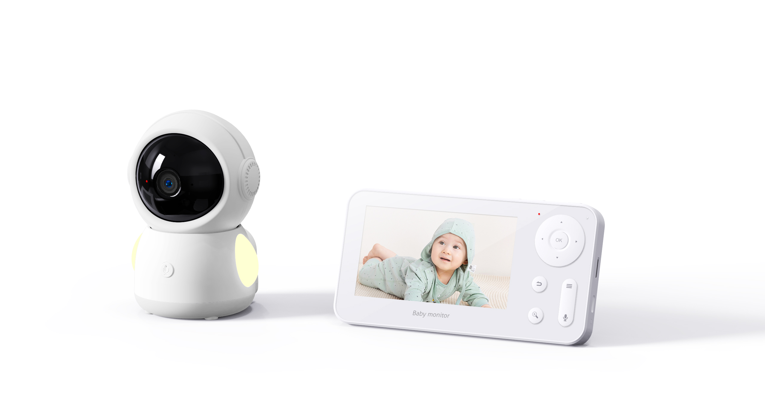 4.3Inch Screen 2MP 1080P Full  - Wireless Baby Monitor recension och pris