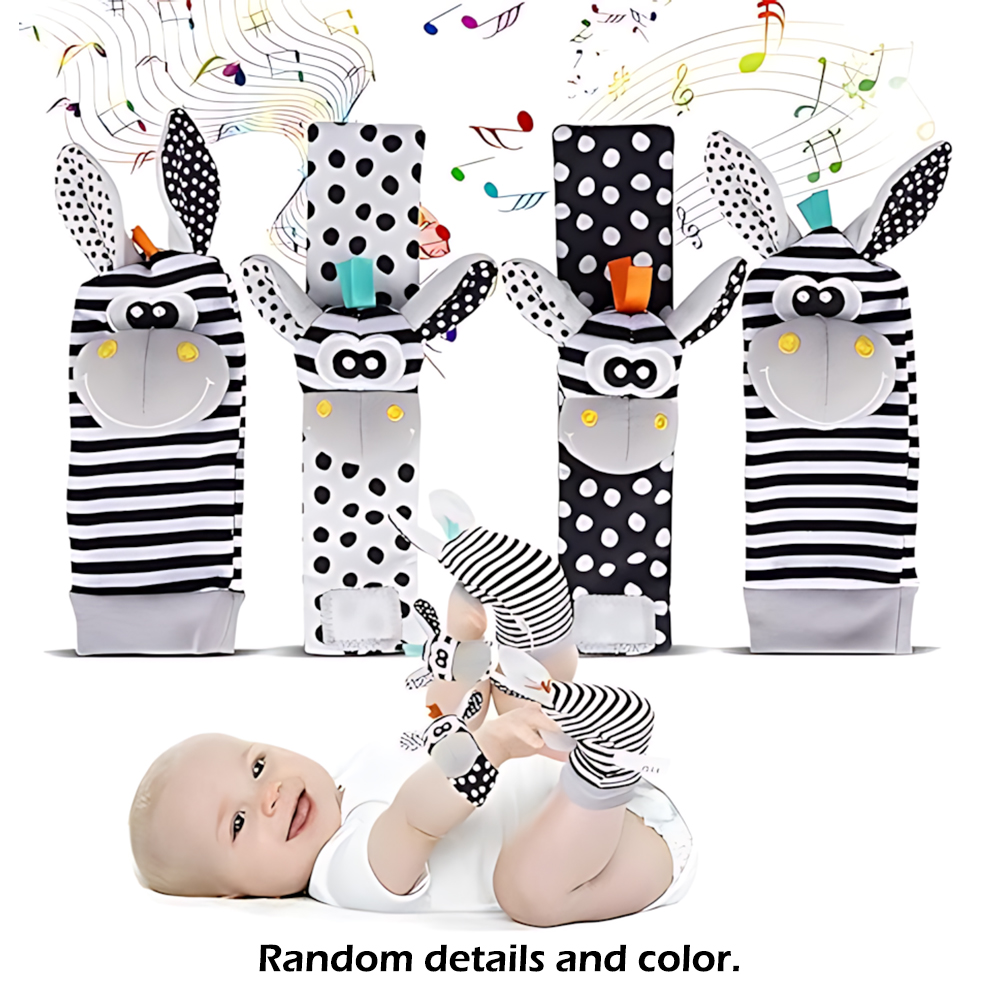 4pcs/Set Baby Infant Wrist Rat - Baby Products Game recension och pris
