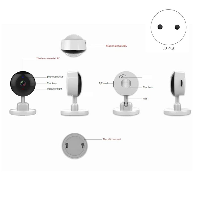 Essential Indoor Wifi Tuya Cam - Wireless Baby Monitor recension och pris