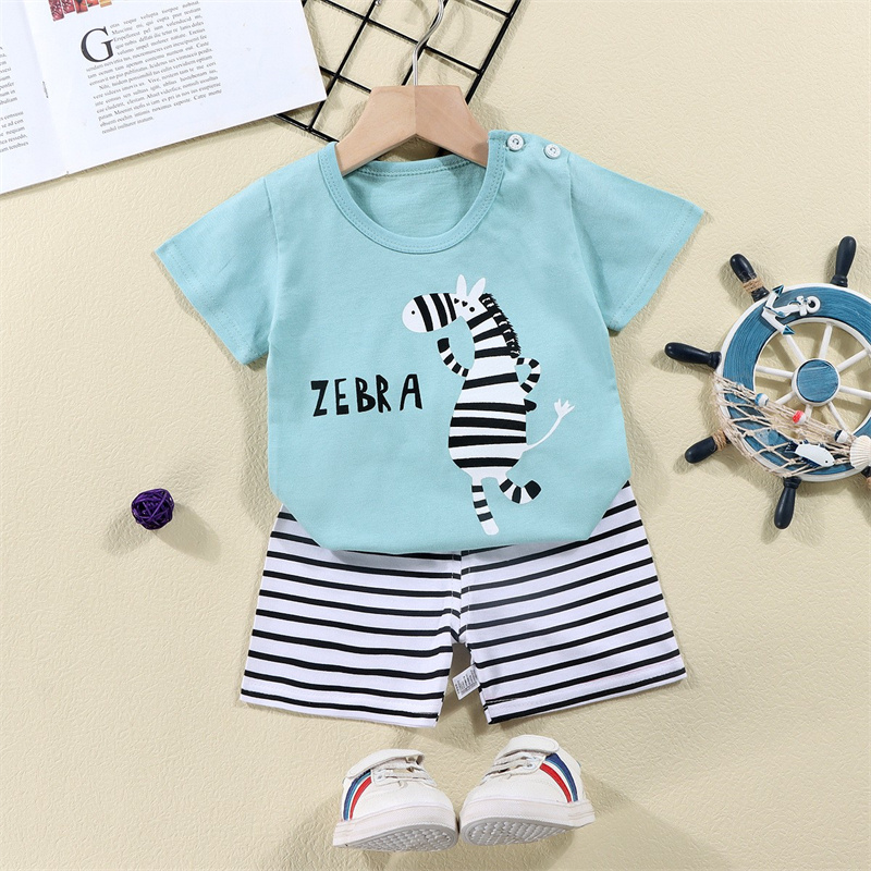 Cotton Tees+Shorts 2-piece Tra - Baby Products For Summer recension och pris