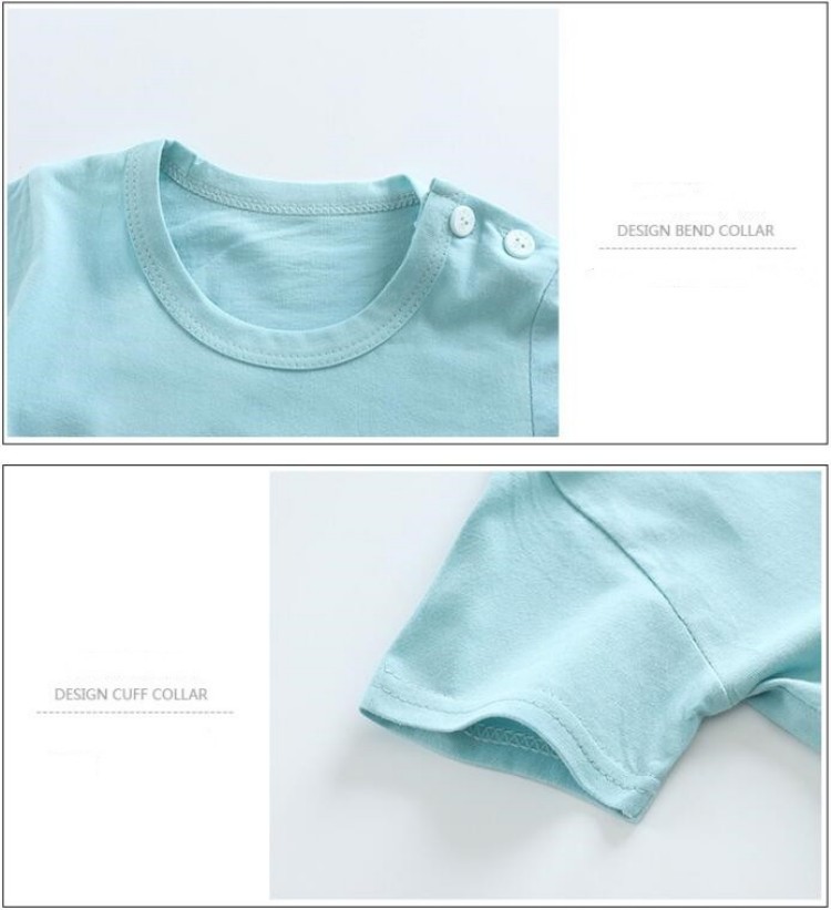 Cotton Tees+Shorts 2-piece Tra - Baby Products For Summer recension och pris