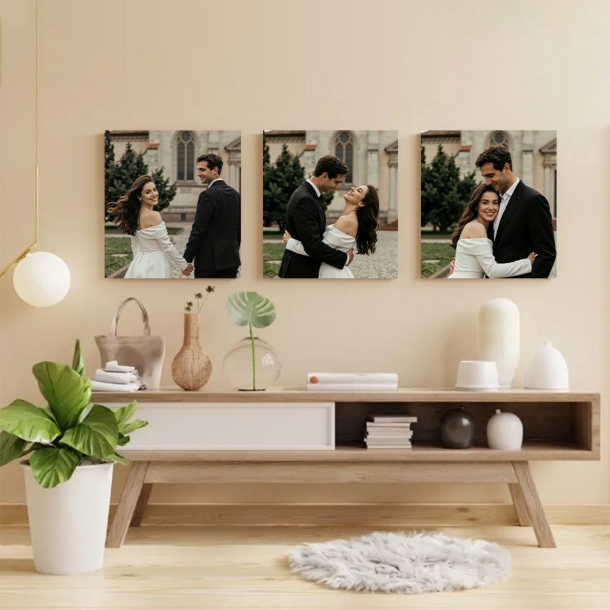 Set of 3 Custom Photo Canvas P - Baby Products Decoration recension och pris