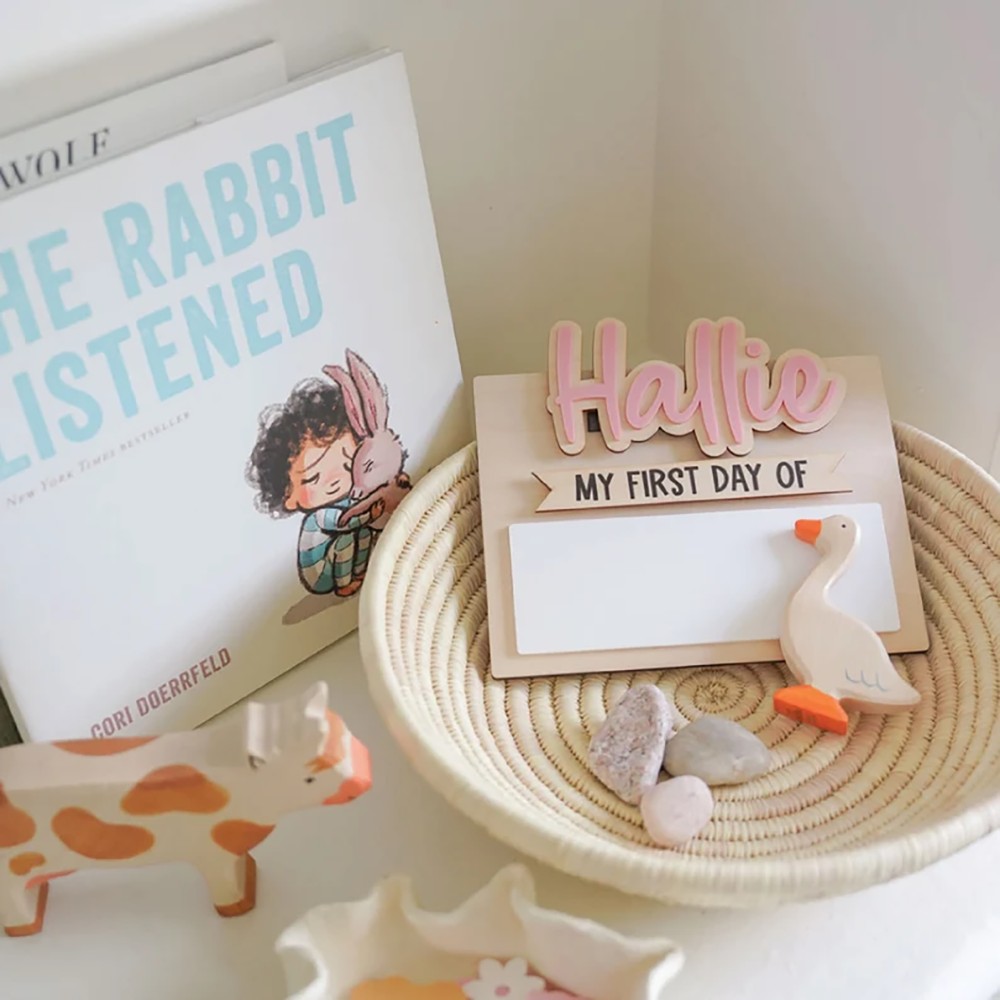 1Pc Custom First and Last Day  - Baby Products Decoration recension och pris