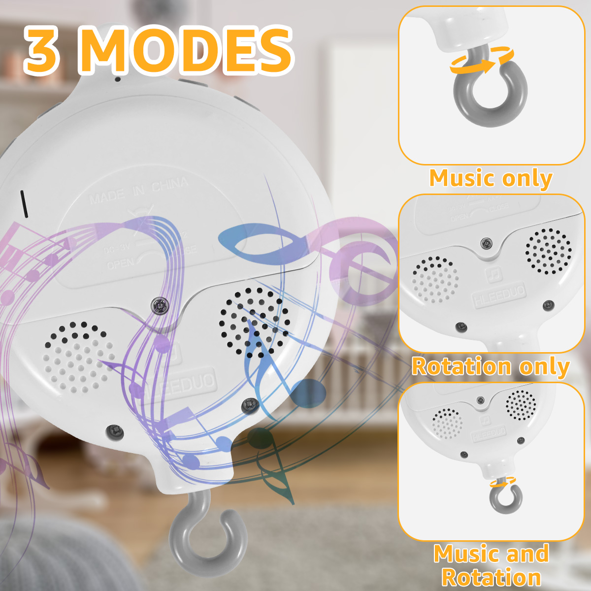 Baby Rotating Music Box ABS Ba - Baby Products Game recension och pris