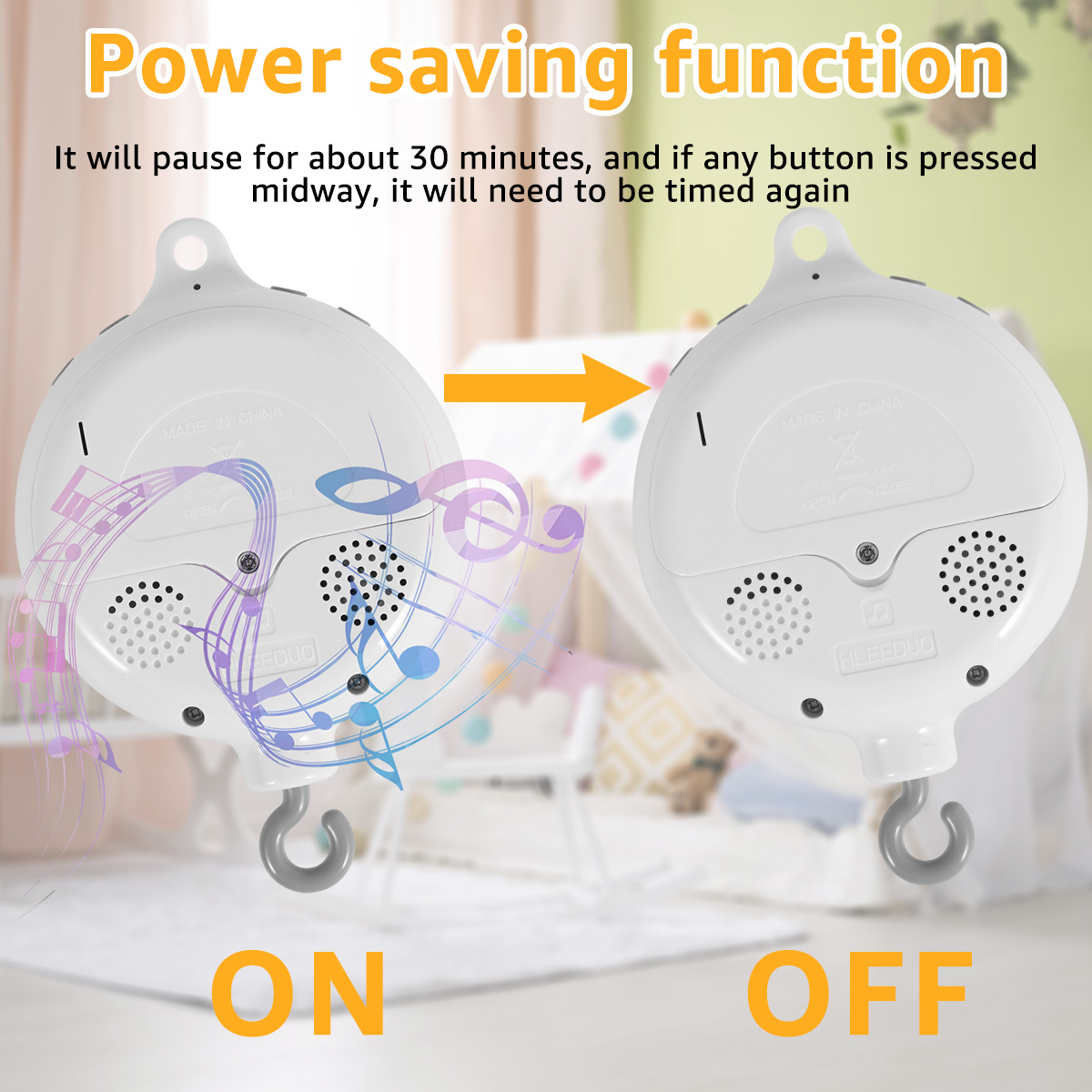 Baby Rotating Music Box ABS Ba - Baby Products Game recension och pris