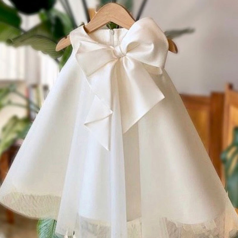 Summer Big Bow Baby Girl Dress - Baby Products For Summer recension och pris