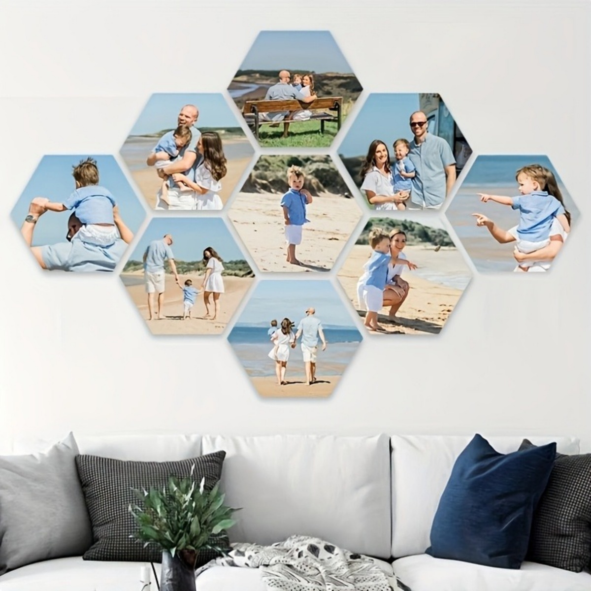 Custom Wall Decor — Modern Hex - Baby Products Decoration recension och pris