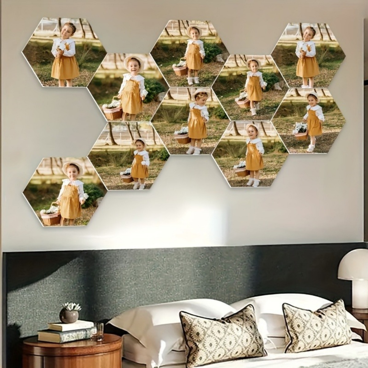Custom Wall Decor — Modern Hex - Baby Products Decoration recension och pris
