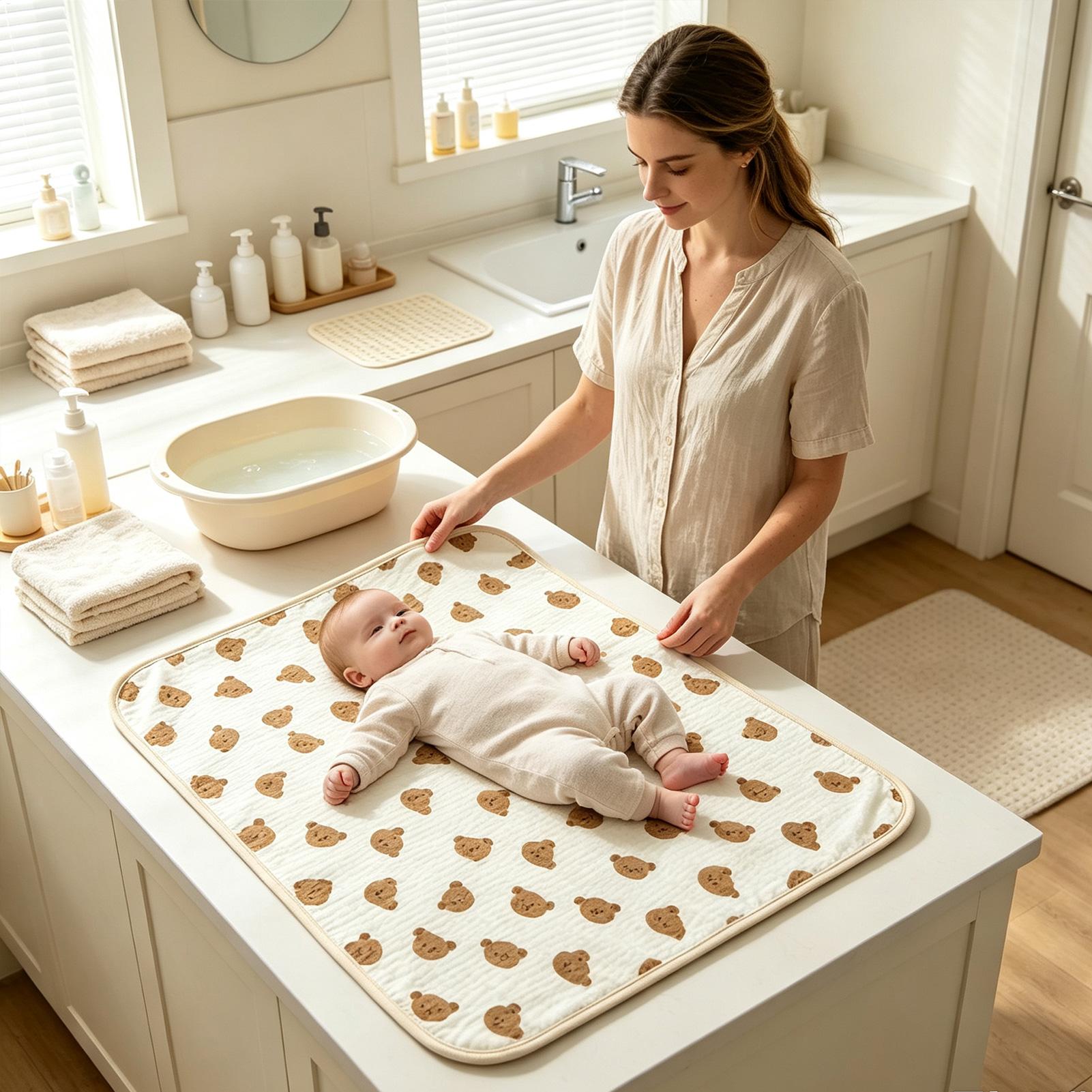 Diaper Changing Mat Reusable W - Diaper Changing Mat recension och pris
