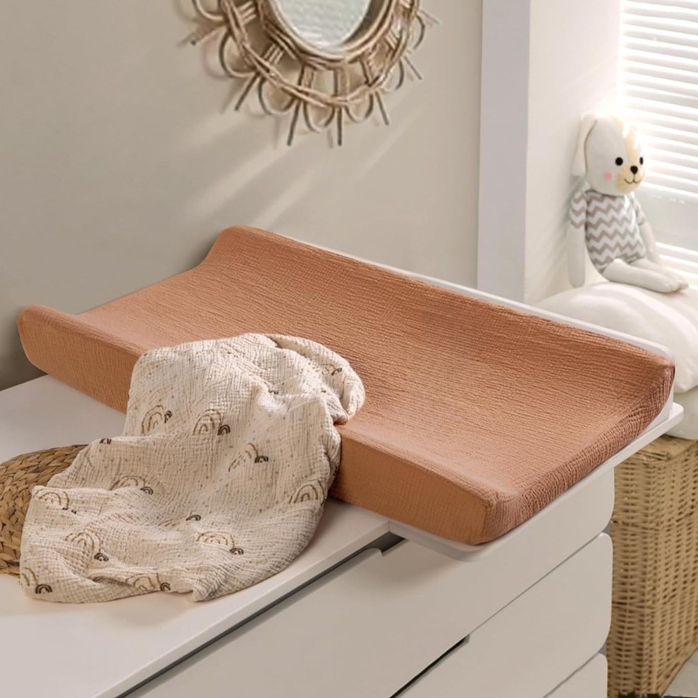 2PCS Breathable Cotton Diaper  - Diaper Changing Mat recension och pris