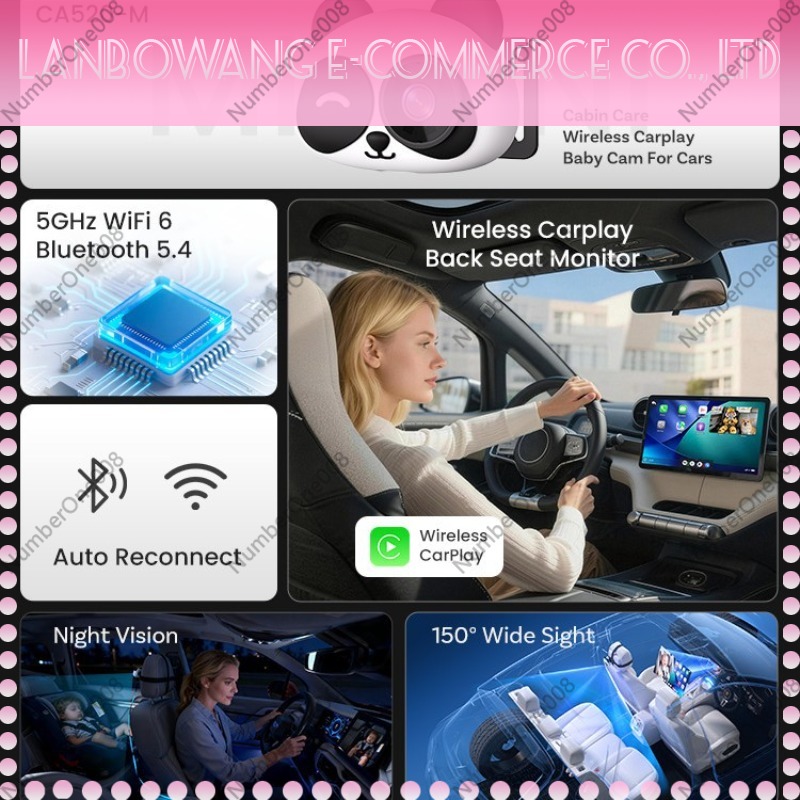 Wireless CarPlay Adapter Baby  - Wireless Baby Monitor recension och pris