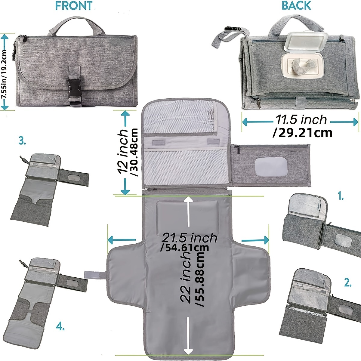 The Ultimate Baby Changing Mat - Diaper Changing Mat recension och pris