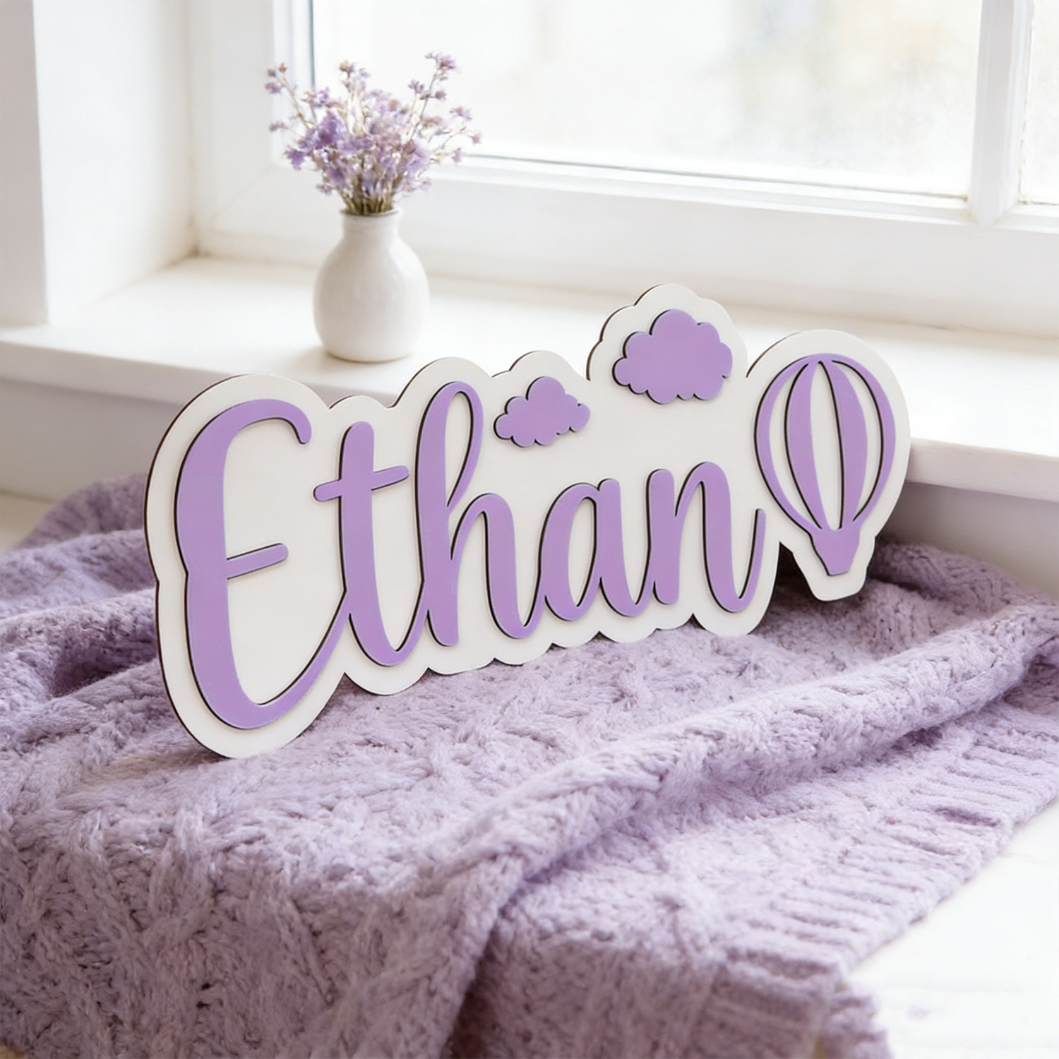 Personalized Hot Air Balloon & - Baby Products Decoration recension och pris