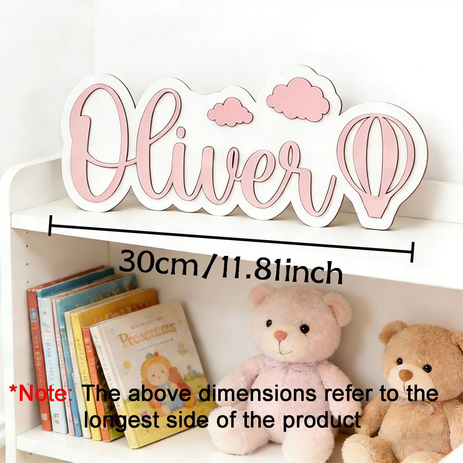 Personalized Hot Air Balloon & - Baby Products Decoration recension och pris