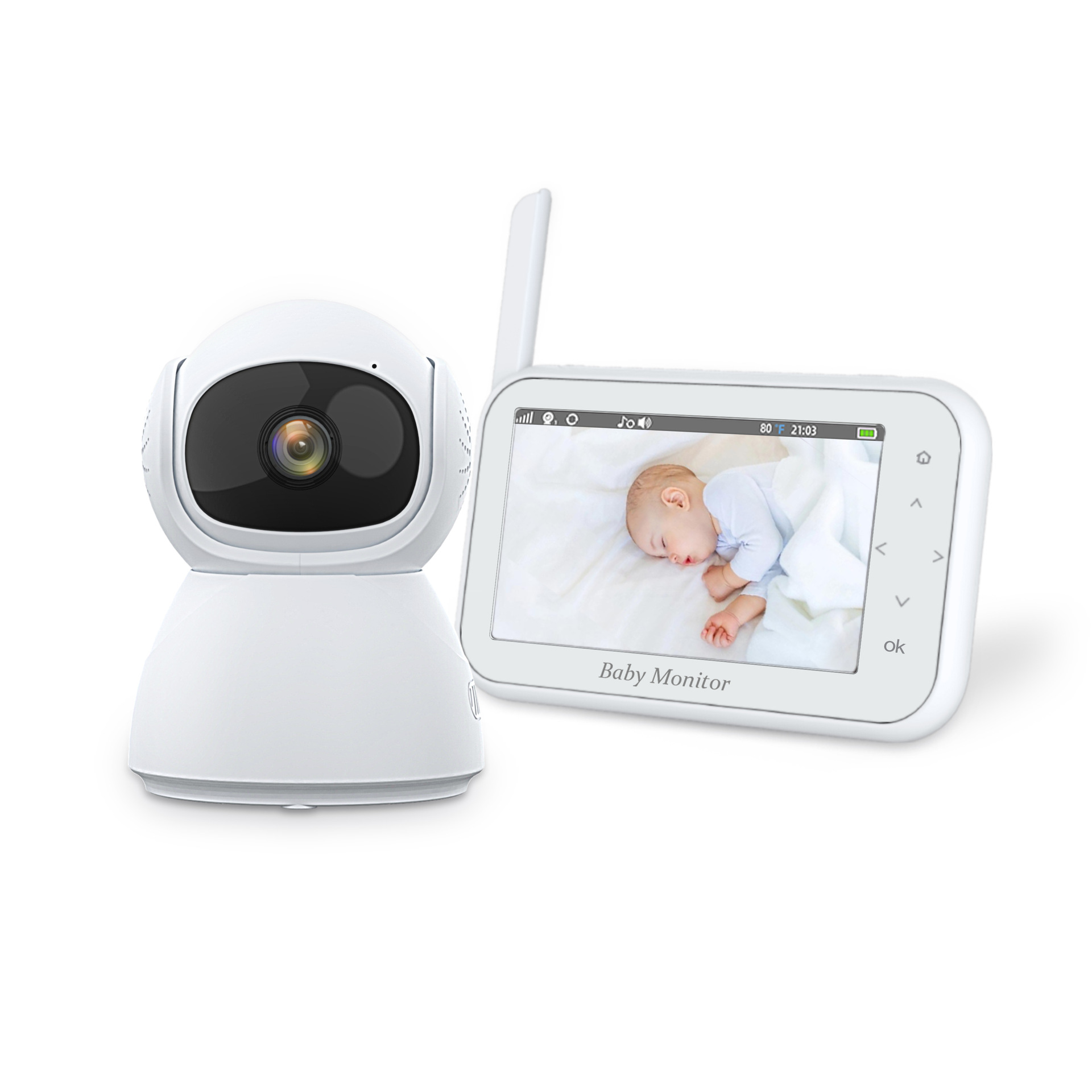 720P Wireless PTZ Baby Monitor - Wireless Baby Monitor recension och pris