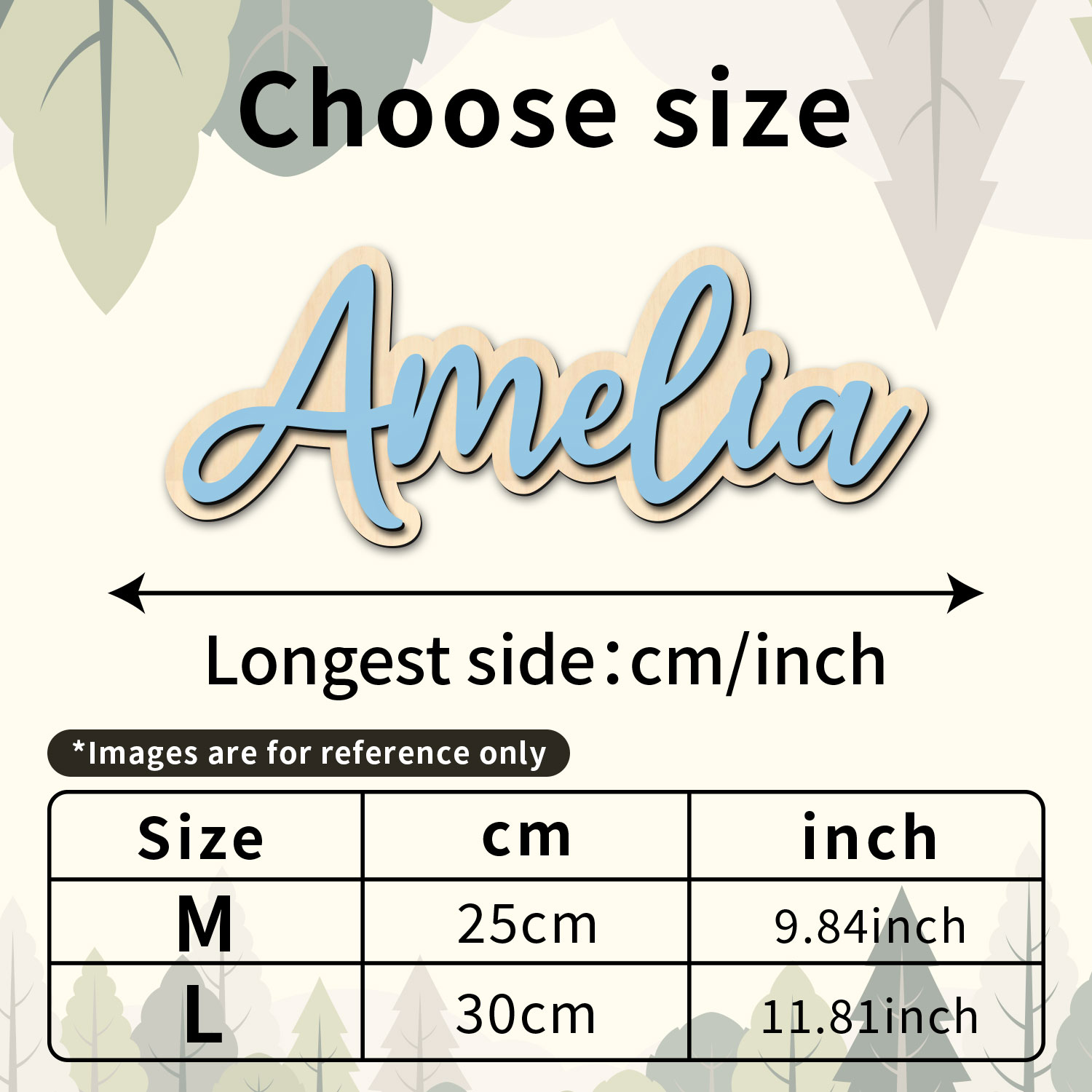 1pc Customized Wooden Name Dec - Baby Products Decoration recension och pris