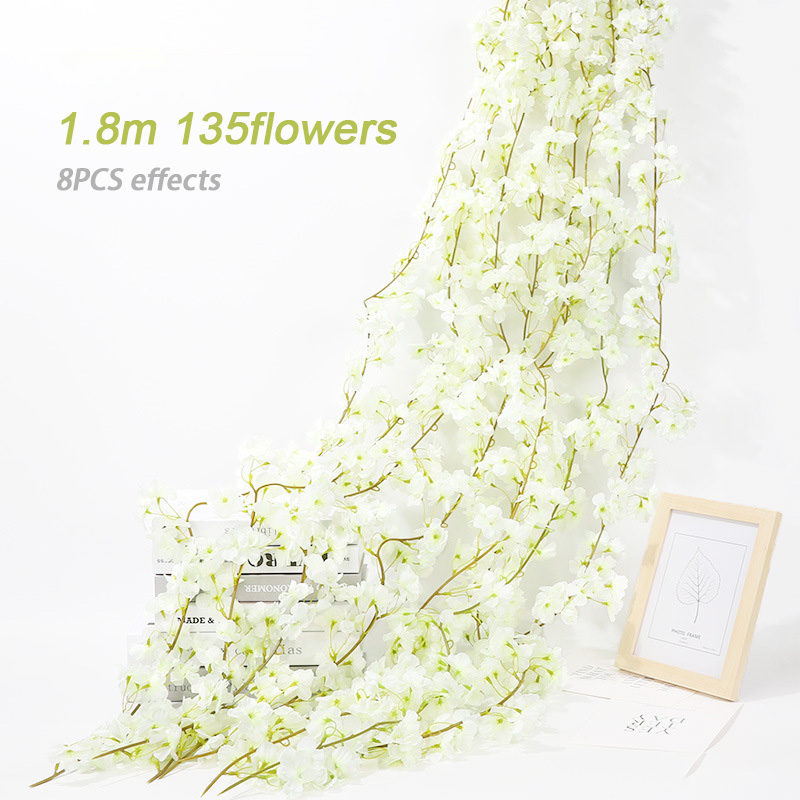 1.8m Pink Cherry Blossom Artif - Baby Products Decoration recension och pris
